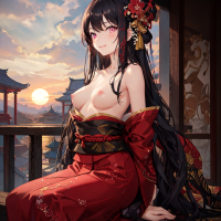 Anime Kimono by gagstiparehausnayan on DeviantArt