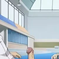 Uncensored Hentai Kimihagu: Fit Blue-haired Minami Indulges In Sex With Her Best Friend In the Pool
