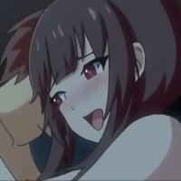Megumin and Kazuma have intense sex