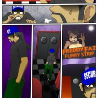 Five Fucks at Freddys Porn comic Rule 34 comic Cartoon porn comic