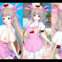 Hentai Spel Koikatsu! Heb seks met Grote tieten Vtuber Natori Sana.3DCG Erotische Anime-video.