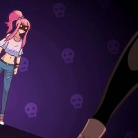 Alluring late teen beauties have a sex competition fucking with a demonic rabbit like creature