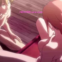 Makima Rides Denji Reverse on a Chair in the Library Moaning Like a Slut Between Old Books Chainsaw Man 1 Parody