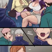 Maki Zenin x Nobara comic