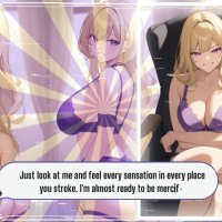 PREJAC LOSER FOR PURPLE LINGERIE-- RPG STYLE CUM CONTROL