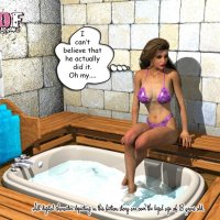 Y3DF- Sauna with mom