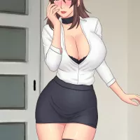 Big Tit Hentai MILF Gives a Boob Job