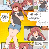 OmoOrg Omorashi Community on X: A long queue takes its toll on more than just our resident puddle pup Shizuku! Volume 1 of our first Shizuku mini-comic series is now available