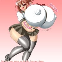 Post Yuuna breast expanion and burst!! by lapiness from Patreon