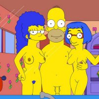 Luann Van Houten and Marge Simpson Tits Nude Nipples Penis Your Cartoon Porn