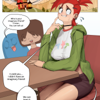 Frankies Imaginary Friend Porn comic Rule 34 comic Cartoon porn comic