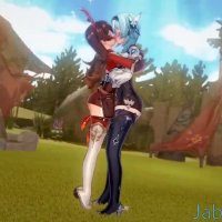 Eula Amber gets Fucked by Hilichurls Genshin Impact Anime Orgy Jabobco