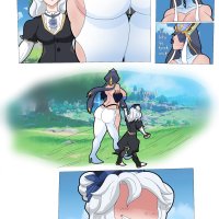 GoodBoyTrash on X: Genshin Impact Comic Commisson Comm For Sketchy Thank you for your comm my friend :3 Commission GenshinImpact milf futanari futa blowjob maiden urine Commission parts 12