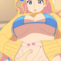 Thinking about her belly finger ver. by Hornamoly on DeviantArt