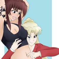 Revy Navel fingering by illte on DeviantArt