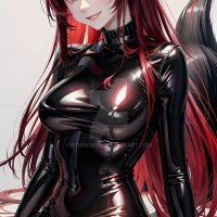 Sexy Bodysuit Fox Anime Girl 5 by BTRenders on DeviantArt