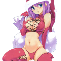 ORS Anime Renders:Ero Mode: Hatsu Inu:Fujino Shion Cute Soft Ero X-mas Render