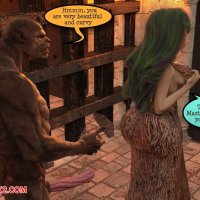 Porn comic Kingdom of the Lust. Chapter 1. Elf3D. Sex comic busty beauty was