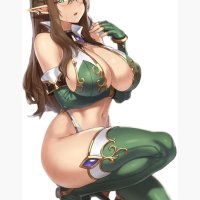 Waifu anime elf Poster for Sale by UniqueAnime