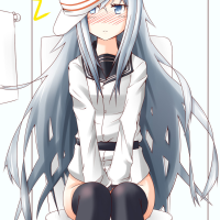 Hibiki Peeing on Toilet by dalelandorf7 on DeviantArt