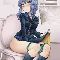 Sekawa Peeing on Toilet by dalelandorf7 on DeviantArt