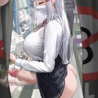 Futa cumming in the store
