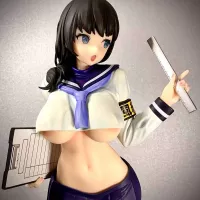 16 Schaal PVC Anime Girl Figure JK Uniform Judgement Ver.Volwassen Verzamelmodel Toys Purple 2024 Van 3429