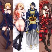 Sublimatie Anime Dakimakura Knuffelen Kussensloop Custom Gooi Kussen Anime Lichaam Kussen Japanse Sex Cartoon Dakimakura