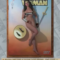 Wonder Woman Gal Gadot NUDE pin-up cover Girls