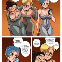 Porn comic Girls Night Out. Dragon Ball Super Sex comic girlfriends went to