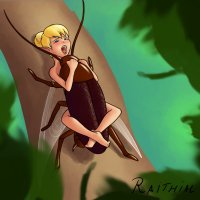 Tinkerbel and the Cockroach by Uselessboy