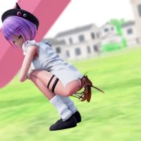 Hololive Tokoyami Towa Cockroach Animated