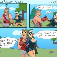 Super Clash Porn on X: Knight x Bandit. Older comic i did back when i was really into clashroyale