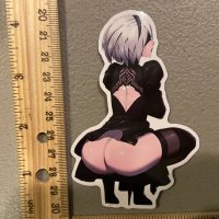 New Sexy Anime Girl Hot Ass Butt Erotic Game Meme Vinyl Decal Sticker Car Truck