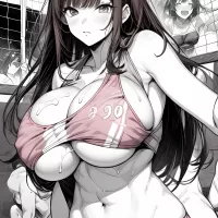 volleyball AI Art