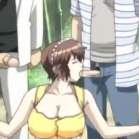 Gangbang e Bukkake com o governanta