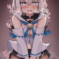 peeing self 1girl solo have to pee hololive