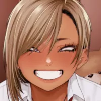 Gyaru Cant Resist the Teddy Bear in Kuro Gal à La Carte Ep 1