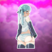 Anime Girl Sticker