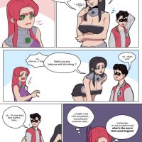 Blackfire Reverse NTR comic porn