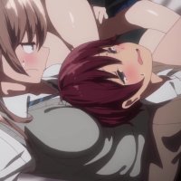 A guy tastes two pussies by fucking his girlfriend and her friend.