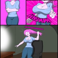 Princess Bubblebutt TG comic porn
