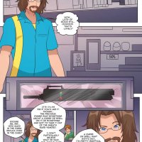 Raven TG comic porn