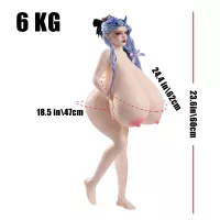 3.0 Ling: 18 Anime Silicone Toys Hentai Figure With Huge Tits