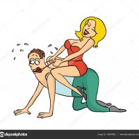 BDSM sexy adult couple sado maso sexual role game. Vector illustration isolated on white. Stock Vector by wasja 152076922
