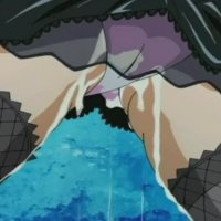 Wet pussy upskirt hentai