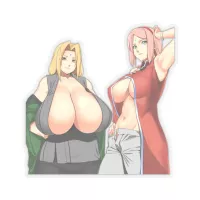 Boobs Girls StickerSexy Hot AnimeManga GirlsLaptop Anime StickersM