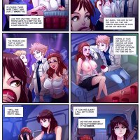 The Invisible Girl porn comic