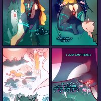 Link and Midna porn comic