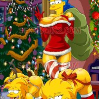 Porn comic The Simpsons. Christmas Miracle. by sexkomix2.com. Sex comic happy holidays. And